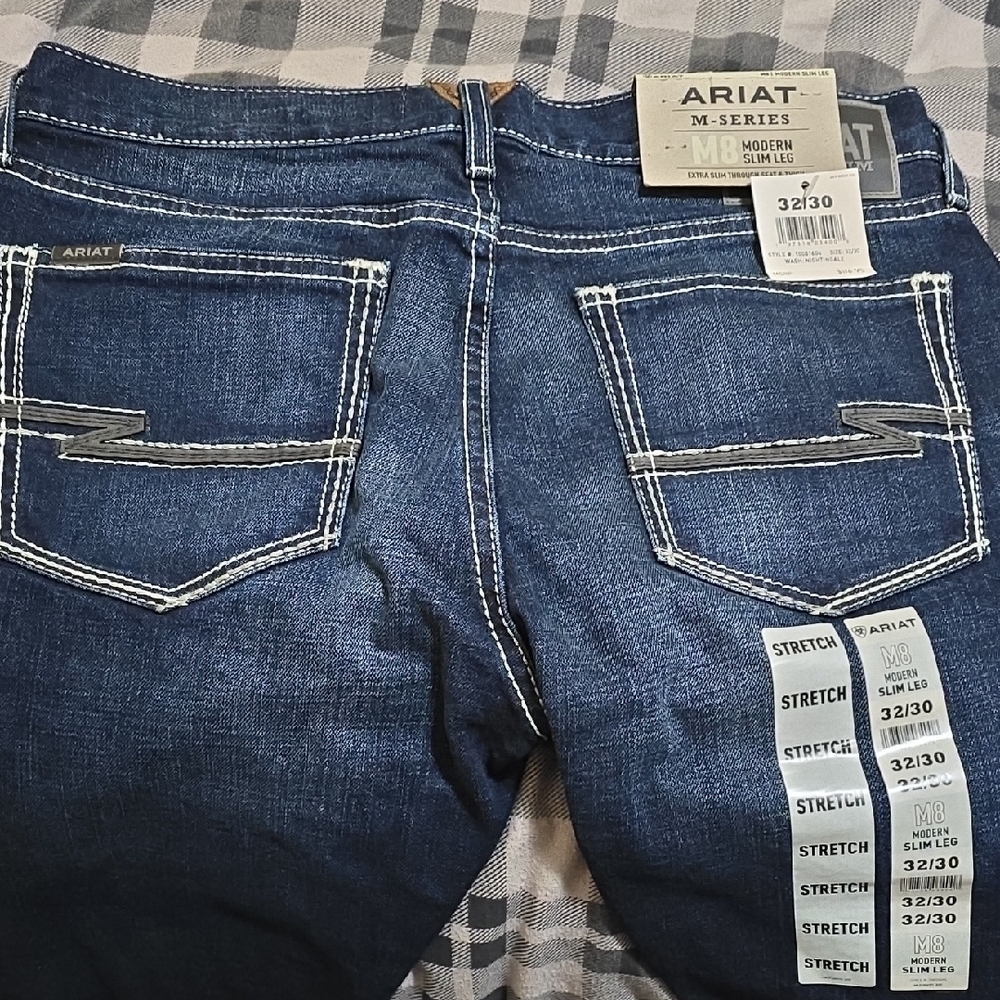 Ariat Men's Dark Blue Slim Jeans